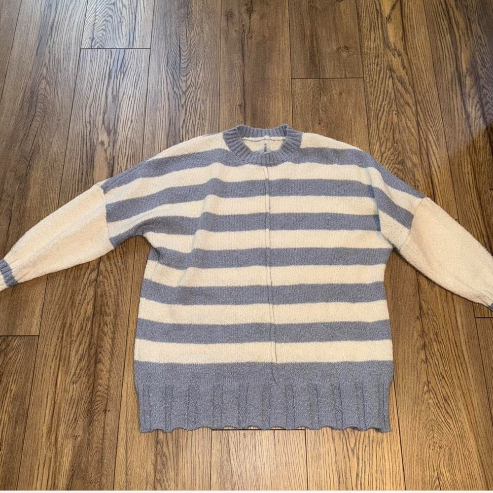 Altard state striped blue and white Sweater